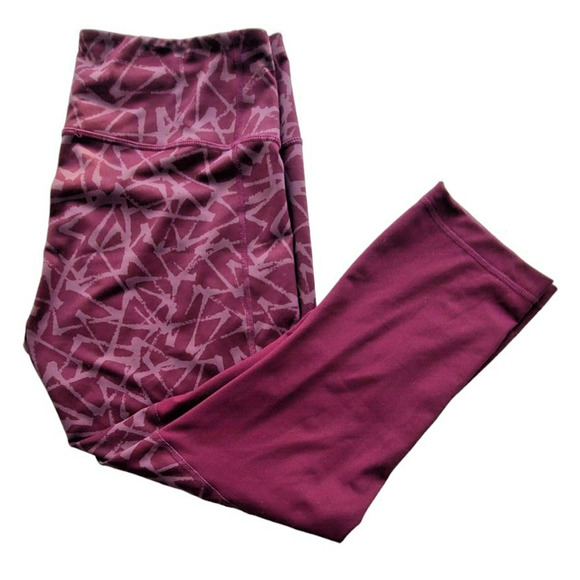 Columbia High Waisted‎ Capri Purple Leggings Size M - Picture 1 of 5